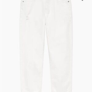 Frame White Jeans Le High Straight Jeans